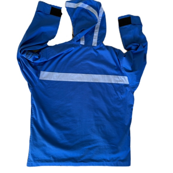 JARO winter parka DEEP BLUE dive threads logo L - Picture 4 of 10